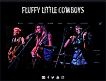Tablet Screenshot of fluffylittlecowboys.com